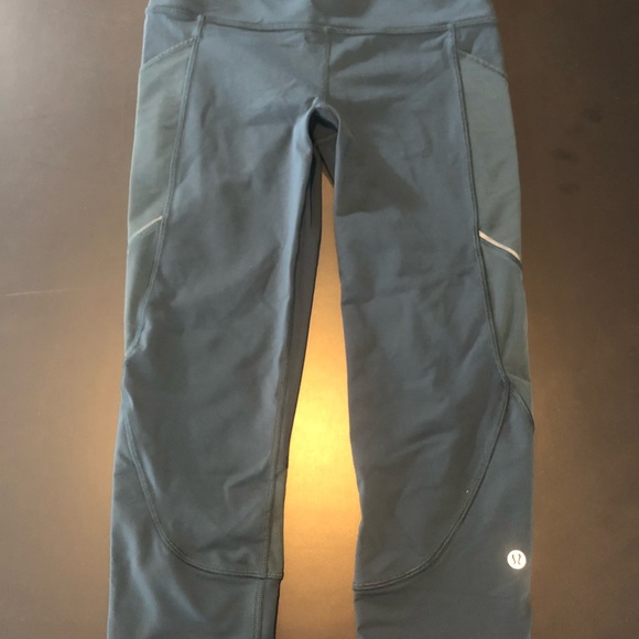 Lululemon Mesh Revitalize Crop Leggings - Picture 2 of 8